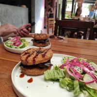 Sushi burguers at Laylo in Tulum