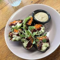 Vietnamese Rolls 🤤   at Laylo in Tulum