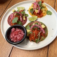 Al Pastor Tacos the 💃 is. 🔥!!😊  at Laylo in Tulum