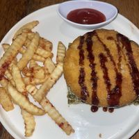 Sushi burger  at Laylo in Tulum