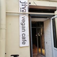 The entrance at Jiva Bowls in St Petersburg