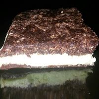 Mint nanaimo bar at Just Desserts in Yarm