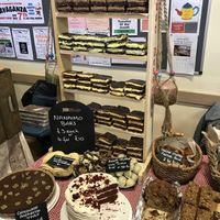 Vegan cakes  at Just Desserts in Yarm