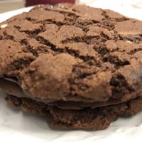 Cookie sandwich  at Just Desserts in Yarm