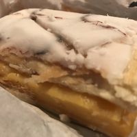 Custard slice  at Just Desserts in Yarm