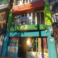 Outside, easy to find at Cafe SIVA 카페 시바 in Seoul