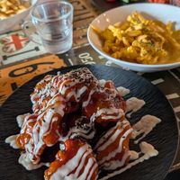 supreme chilli fried mushrooms at Cafe SIVA 카페 시바 in Seoul
