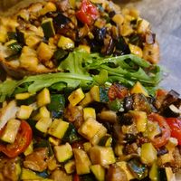 Bruchetta at Maccaroni Trattoria Italiana in Melbourne