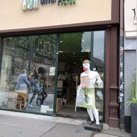 store from the outside  at Biotopia in Trier