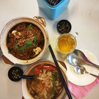 1. Claypot Mushroom Rice RM11.70
2. claypot loh shu fun at Camp Forest in Kepong