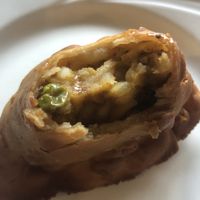 Nice samosa   at Mild 2 Spicy in Chicago