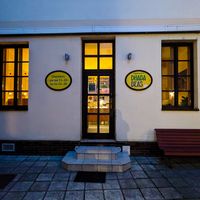 Outside of Dhaba Beas at Dhaba Beas in Prague