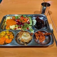 My buffet meal at Dhaba Beas at Dhaba Beas in Prague