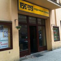 outside  at Dhaba Beas in Prague