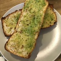 Garlic ciabatta  at Kind in Looe