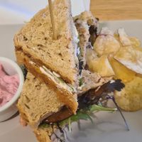BLT on granary bread at Kind in Looe