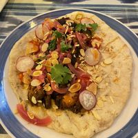 Mushroom shawarma  at Istanbul Grill in Funchal