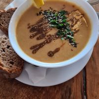 Soup at Vegefarm in Bremen