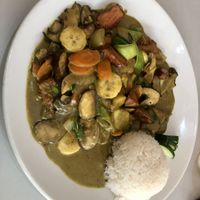 Banana Curry Chicken  at Vegefarm in Bremen