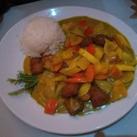 61 Mango Curry at Vegefarm in Bremen