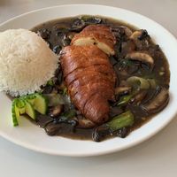 Vegane An-Dung Ente  at Vegefarm in Bremen