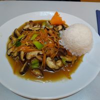 Hauptgericht Heilbutt at Vegefarm in Bremen