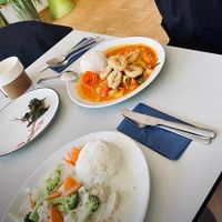 Curries   at Vegefarm in Bremen