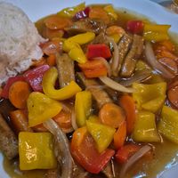 Pork at Vegefarm in Bremen