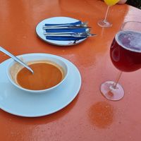 Vorspeise beim Mittagsmenü inklusive at Vegefarm in Bremen