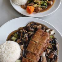 How-Yo Lamm und An-Dung Ente at Vegefarm in Bremen