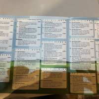 Huge menu   at Vegefarm in Bremen