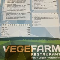 More menu!  at Vegefarm in Bremen