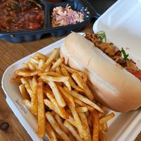 Delicious vegan food! at Willowbeez Soulveg in Columbus