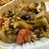 Curry Bella - loved that this had mushrooms at Willowbeez Soulveg in Columbus