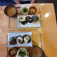 Vegan combo set at Musubi Cafe - Gion Kamogawa in Kyoto