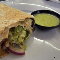 1/2 toasted burrito at Tio Rico in Launceston