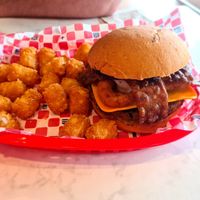 Dirty boy at Wise Boys Burgers in Auckland