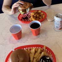   at Wise Boys Burgers in Auckland