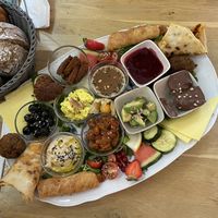 Vegan breakfast menu for two at Bio Fein Bio in Berlin