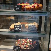 Vegan cakes at Bio Fein Bio in Berlin
