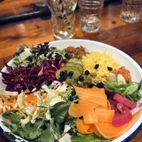 Burrito bowl 🧡  at Golden Fleece in Nottingham