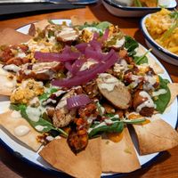 Breakfast Nachos at Golden Fleece in Nottingham