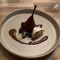 Pear dessert at Saorsa 1875 in Pitlochry