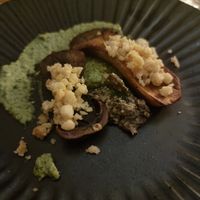 King oyster mushrooms at Saorsa 1875 in Pitlochry