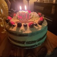 Cake provided by the hotel at Saorsa 1875 in Pitlochry