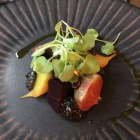 Beetroot starter  at Saorsa 1875 in Pitlochry