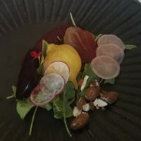 Beetroot done various ways (grown in their garden)  at Saorsa 1875 in Pitlochry