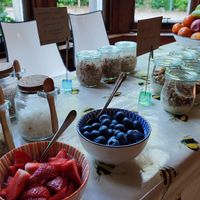 Breakfast buffet   at Saorsa 1875 in Pitlochry