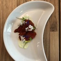 Watermelon Sashimi at Saorsa 1875 in Pitlochry
