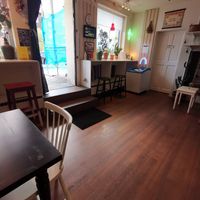 The shop entrance at VeGofika Göteborg in Gothenburg